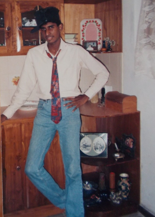 Me aged 18 (December 1993), At Home - 56 Siripura (SL)