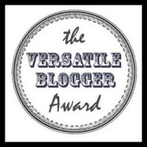 Versatile Blogger award (2015)