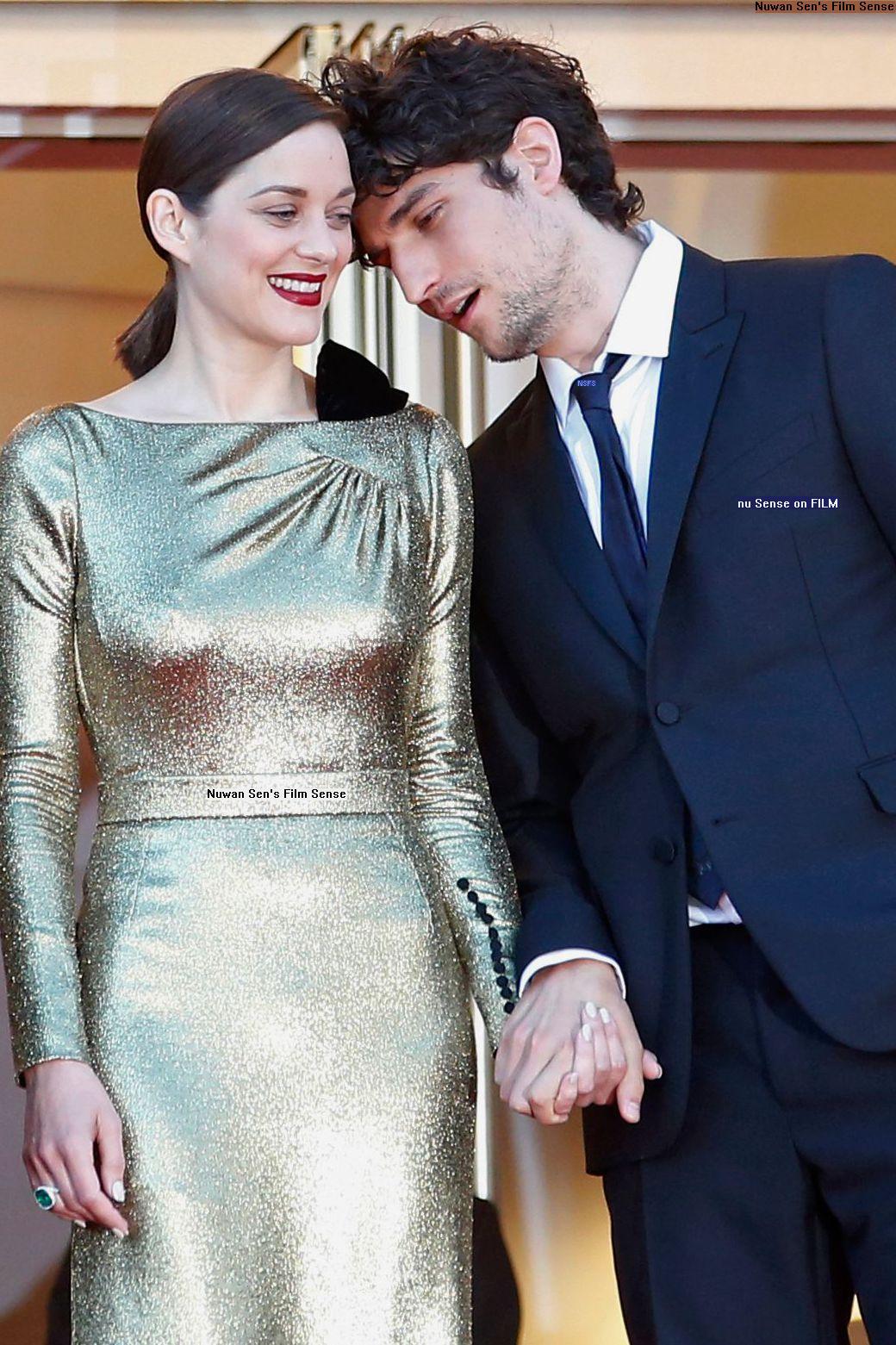 Marion Cotillard & Louis Garrel, at the 69th Cannes Film Festival, yesterday evening
